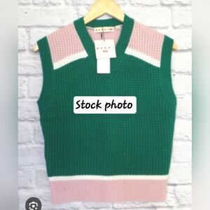 Marni X Uniqlo Japanese Popcorn Vest. Size Small